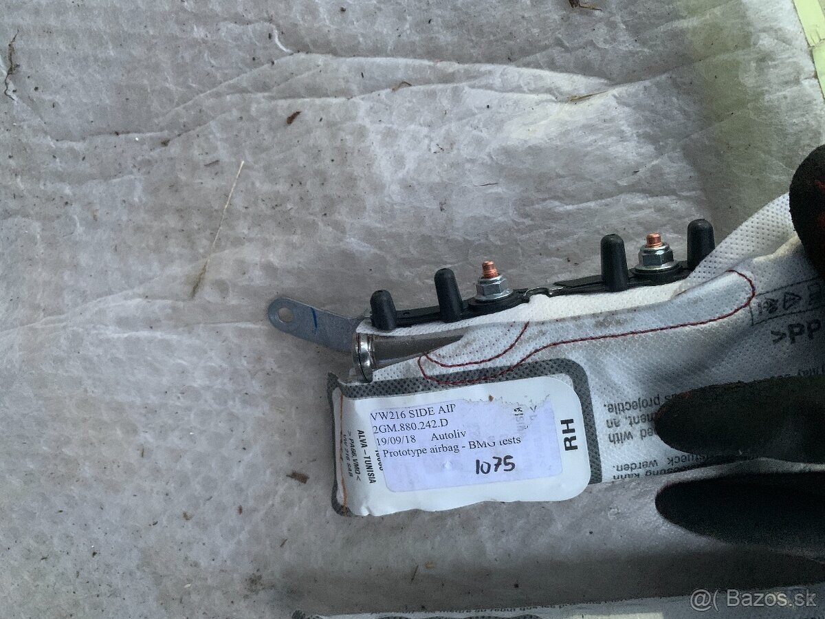 sedackovy airbag vw passat b8 superb 3 levy pravy - 7