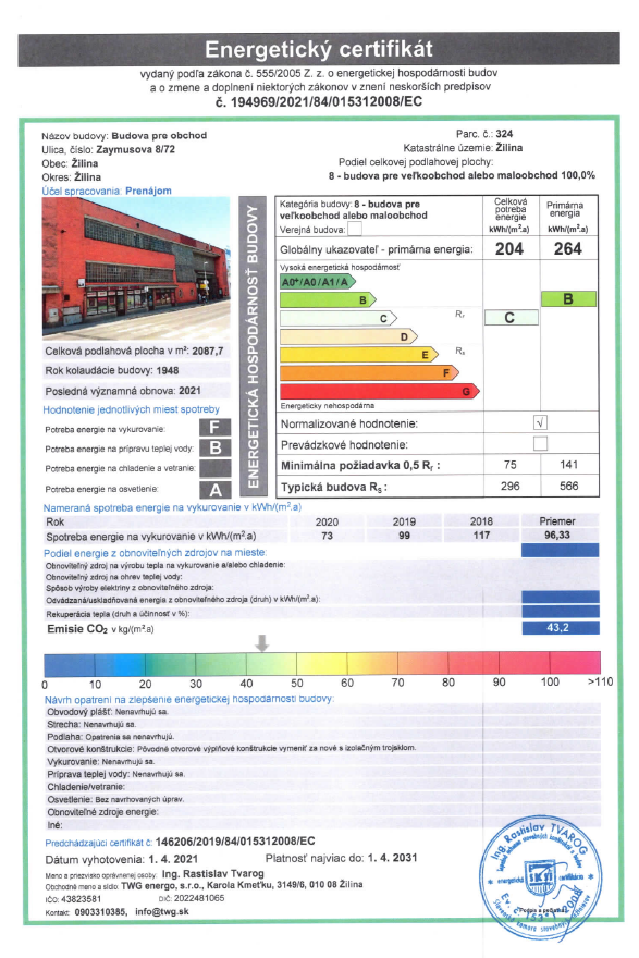 Prenájom - obchodné priestory Žilina - 7