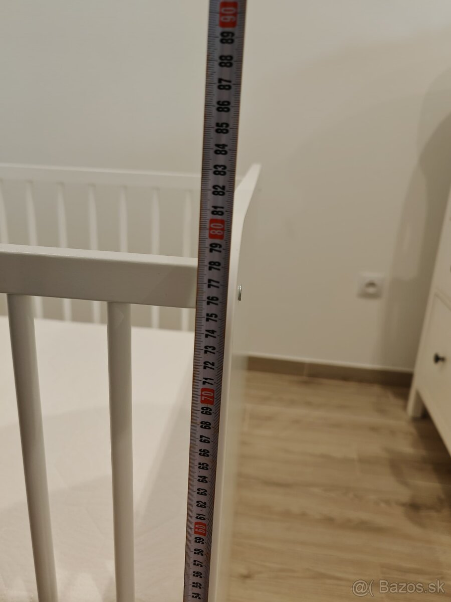 Detská postieľka biela - 7