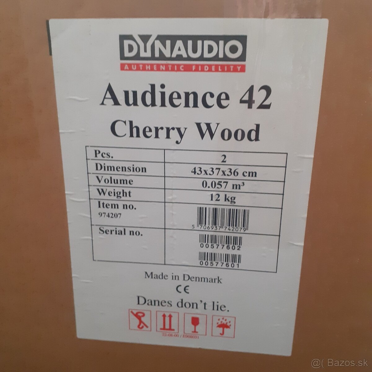Predám reproduktory Dynaudio Audience-42 na foto - 7