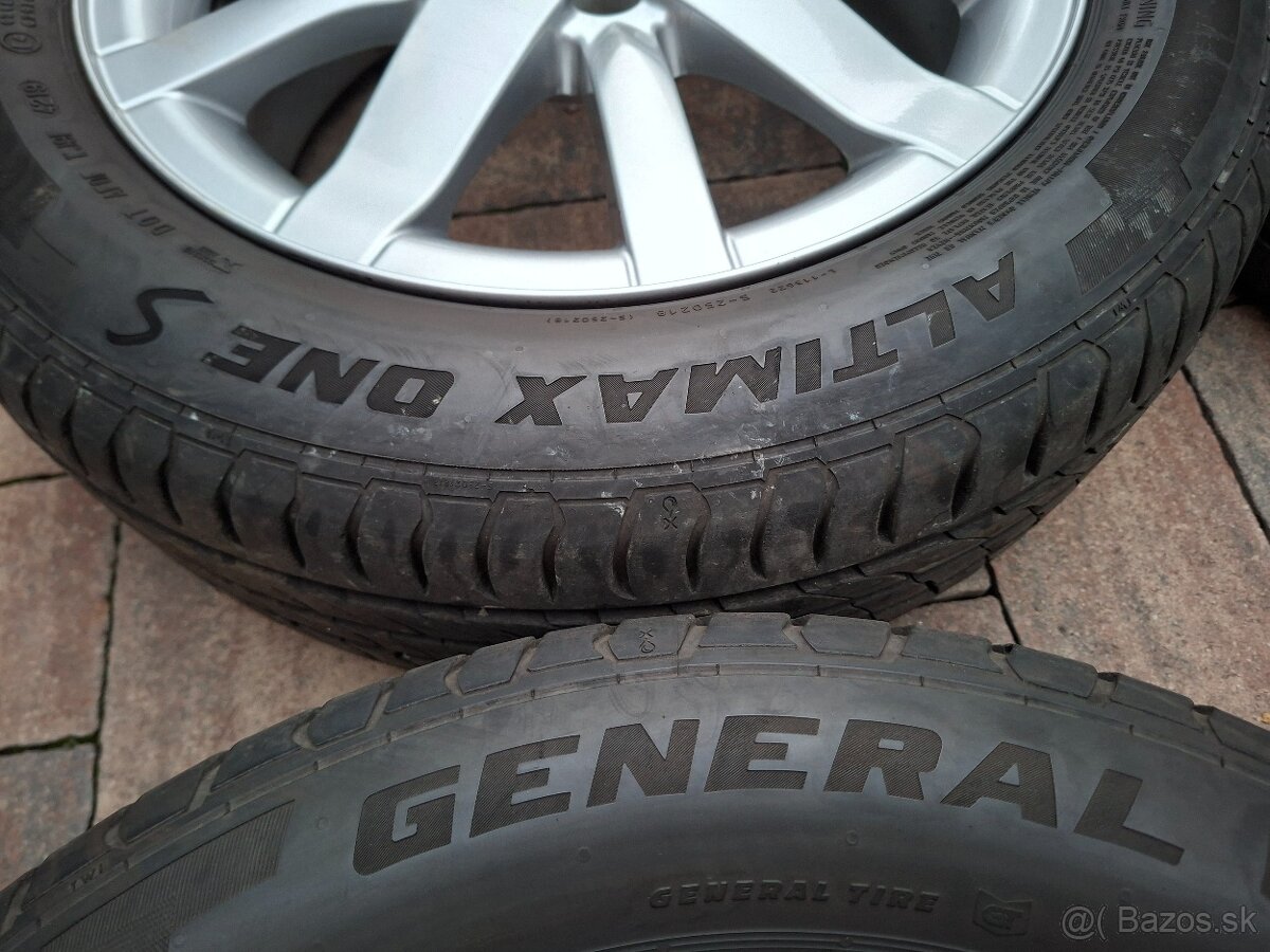 hlinikové disky Renault Fluence-61/2Jx16-ET-47--5x114,3 - 7