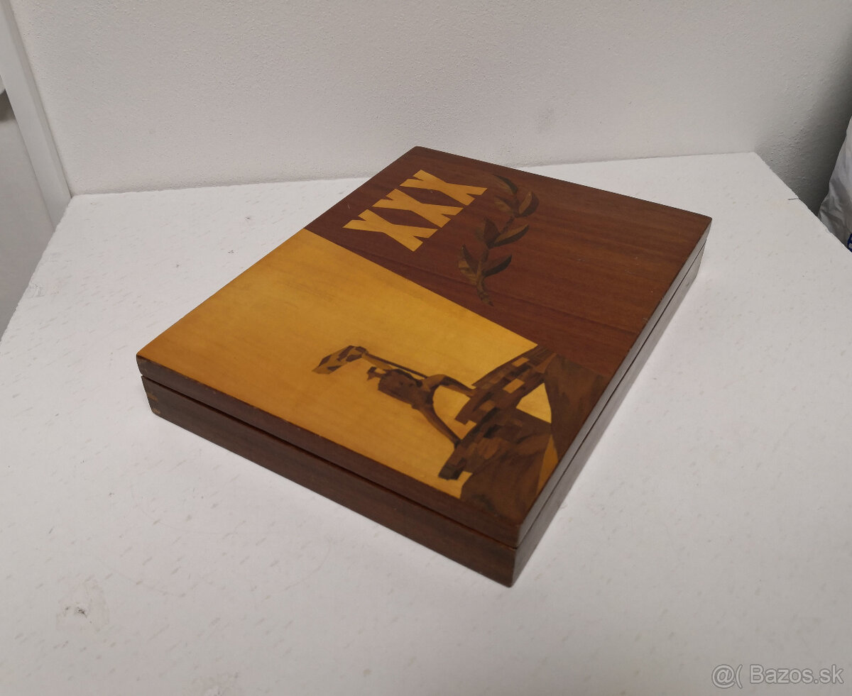 Art Deco uložný box na zberateľské predmety - 7