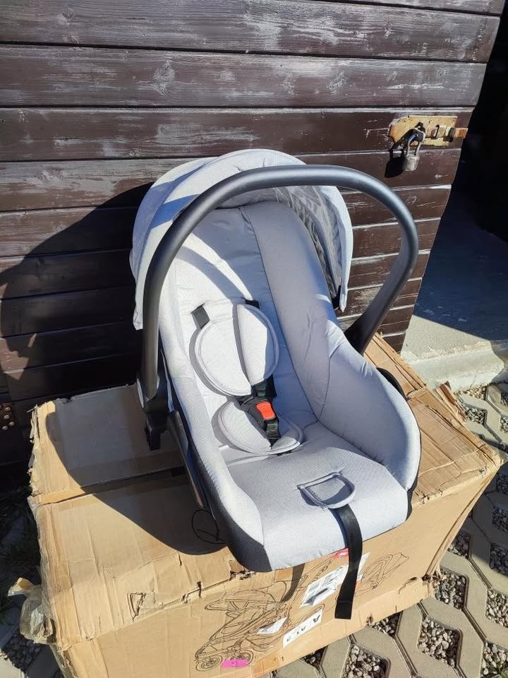 Nový kombinovaný kočárek 3v1 (růžový) - 7