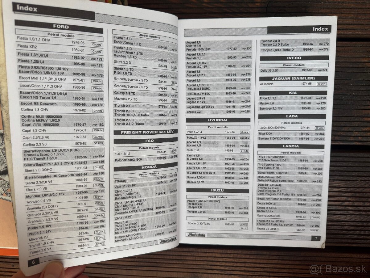 AUTODATA montážní data rozvodové řemeny originalni manual - 7