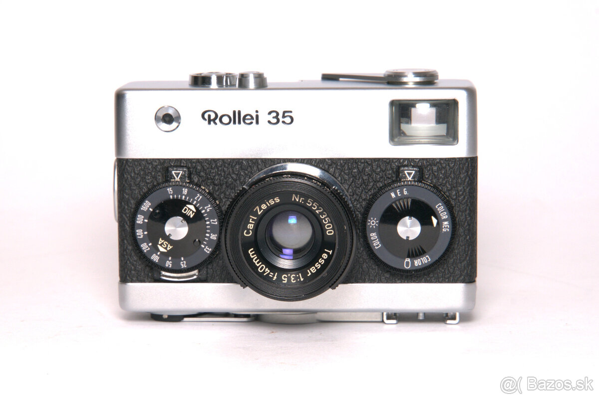 Rollei 35, Tessar 50mm/3,5 - 7