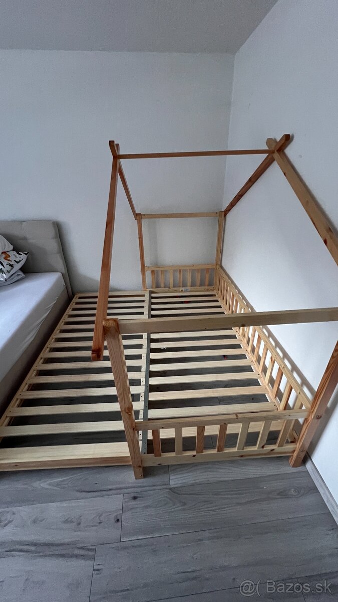 POSTEĽ DETSKÁ + ZÁVESY + MATRACE - 7