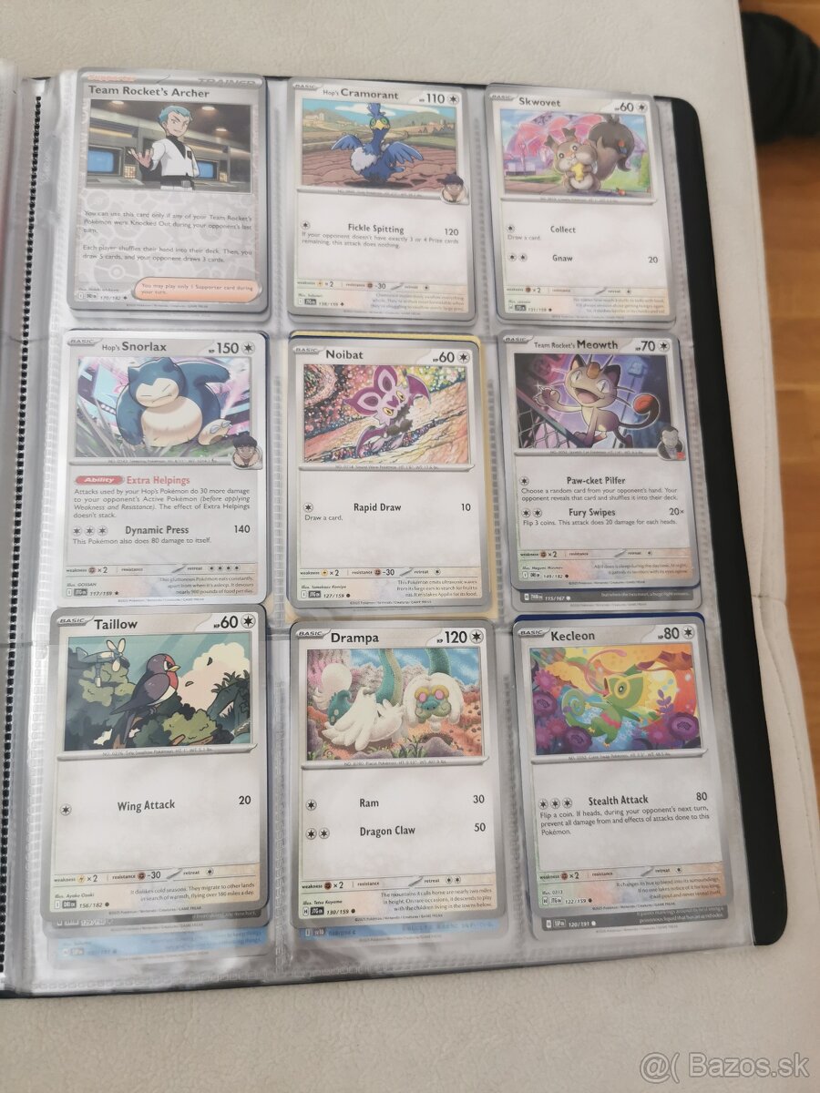 Krásny Pokémon album A4 plný kariet +darček - 7