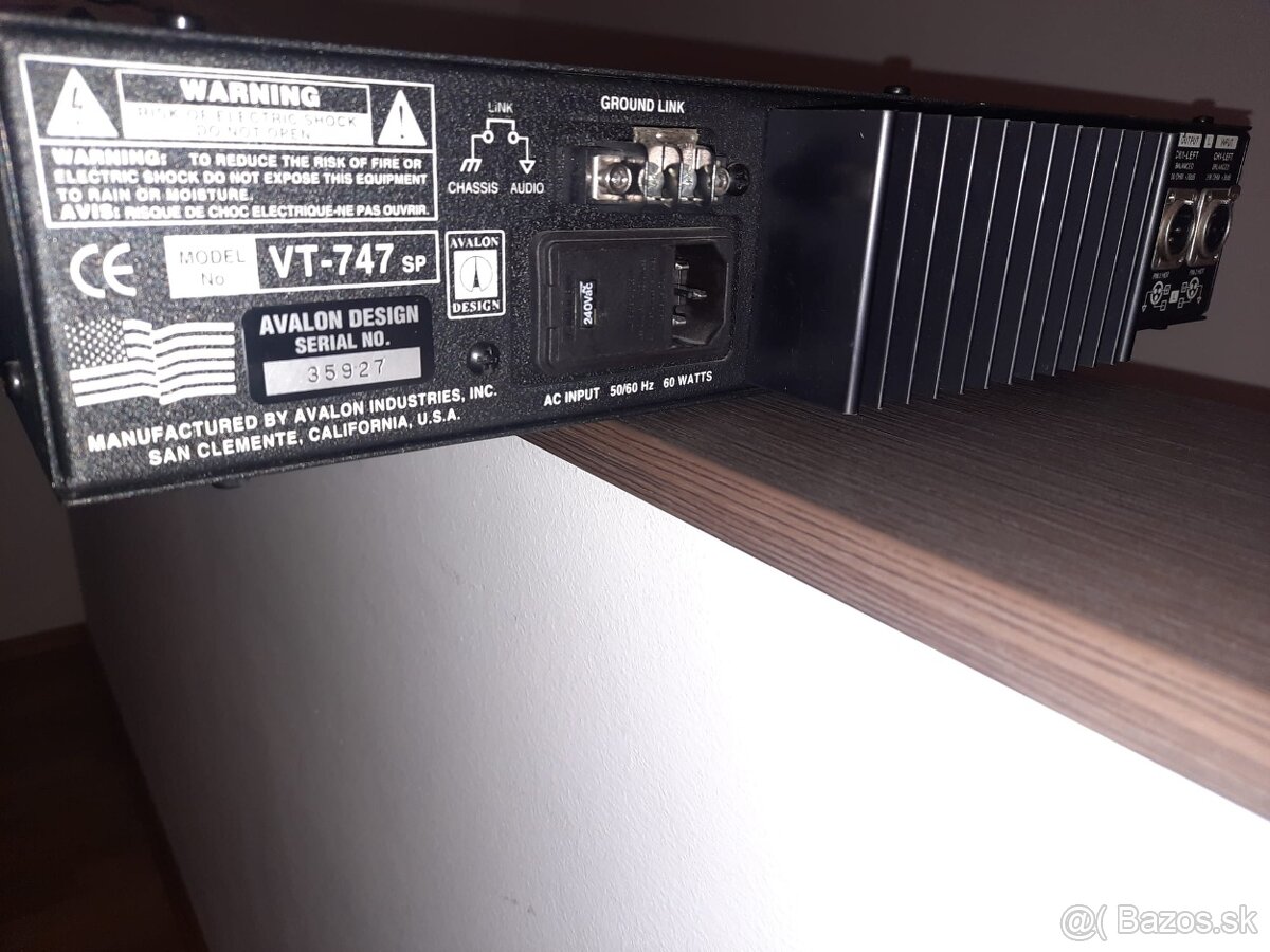 Avalon 747 - Stereo Compressor a EQ - 7