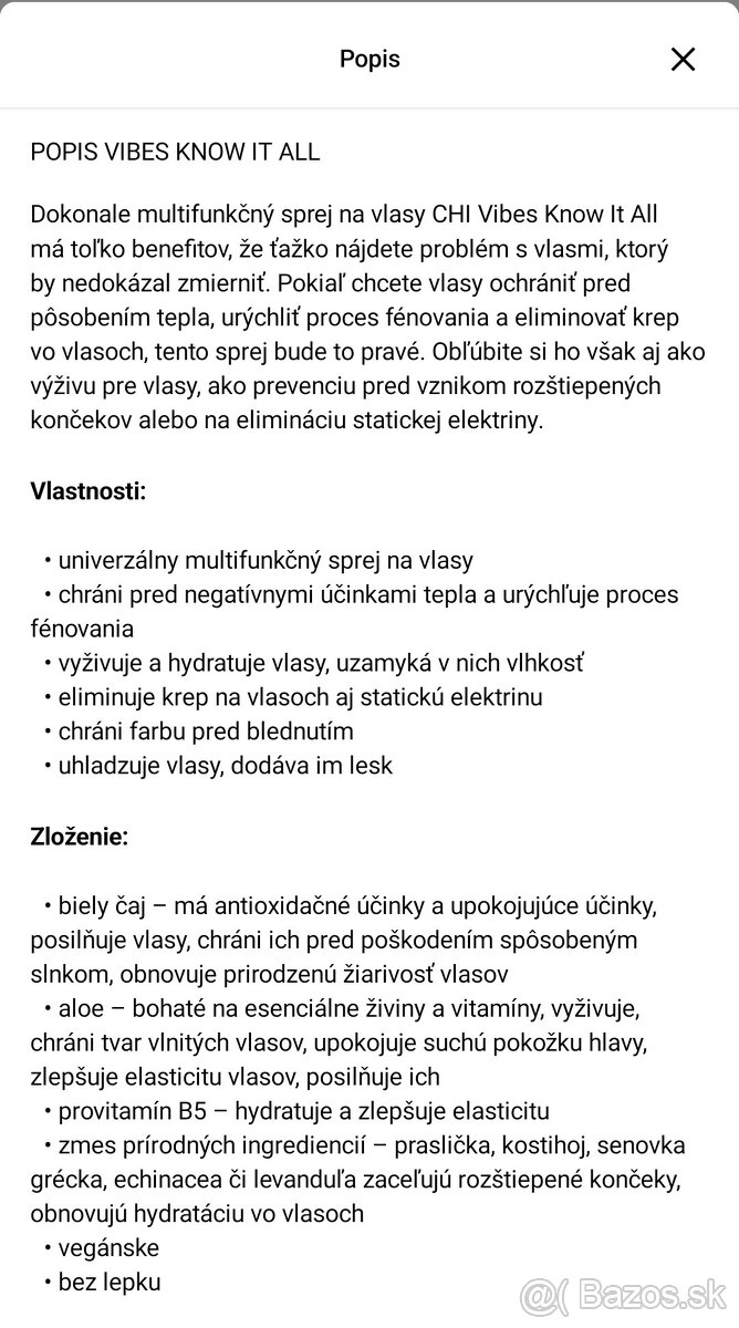 Vlasová kozmetika - 7