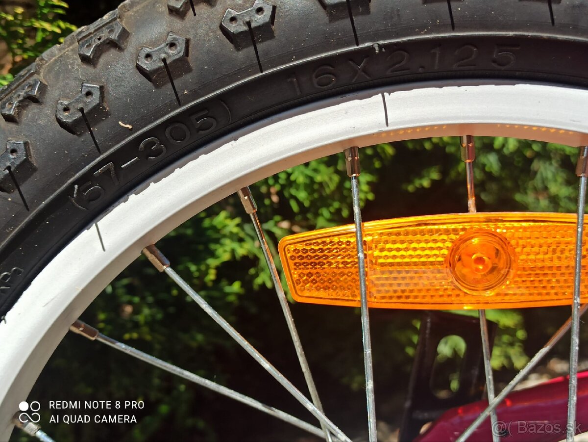 Krásny detský bajk veľkosť 16 - 7