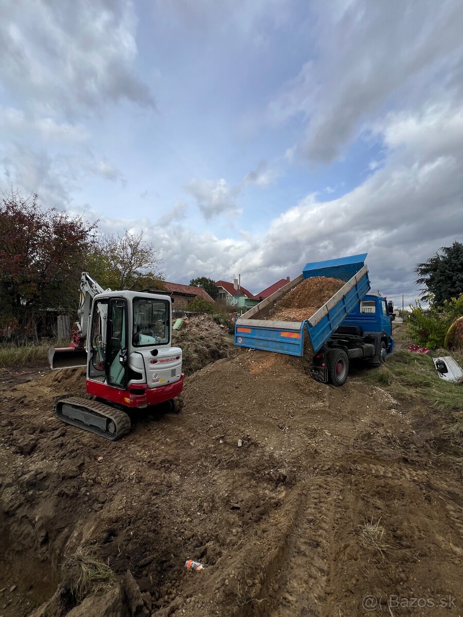 Výkopové, zemné a búracie práce s minibagrom - 7