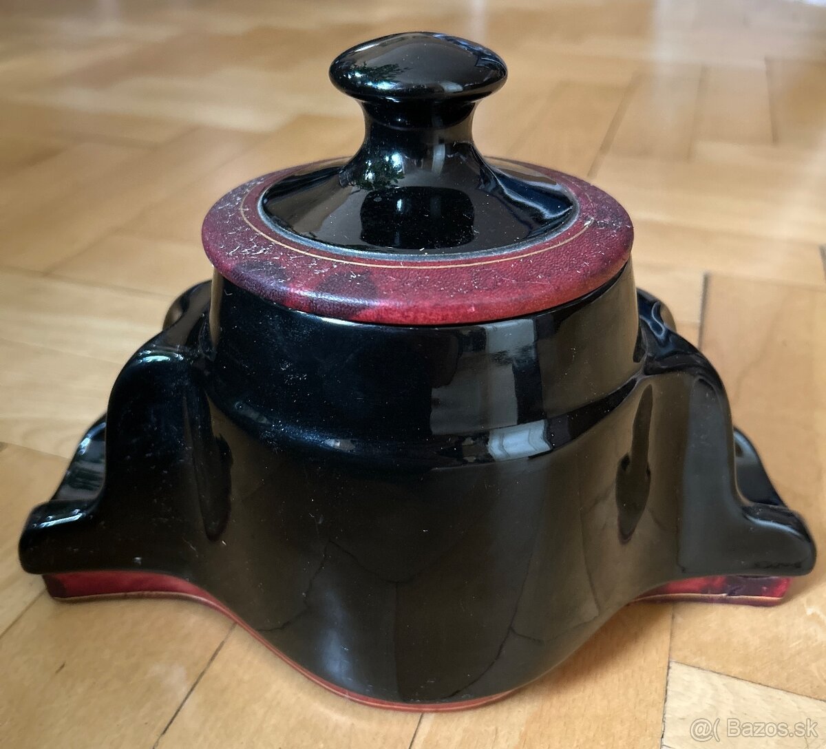 Sada: Keramický stojan a odklepávač na fajky - 7