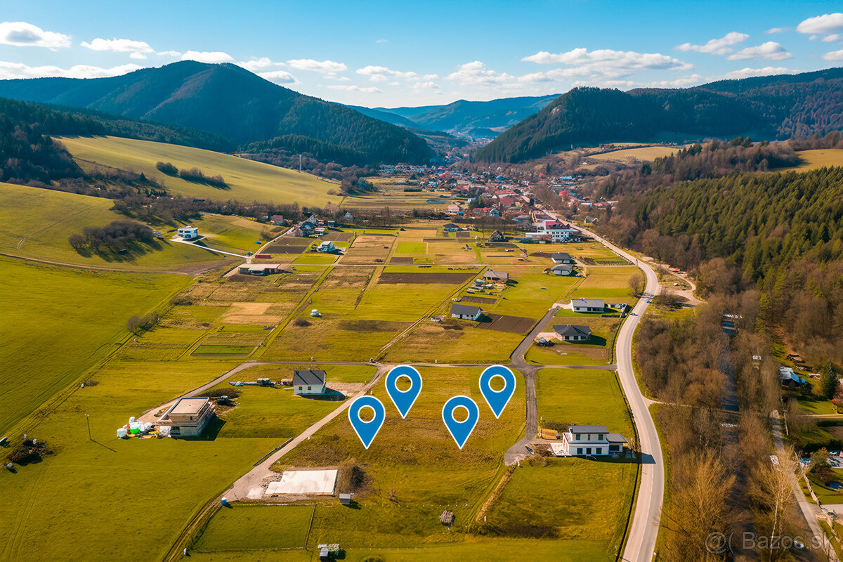 Na predaj pozemky na výstavbu rodinných domov v lokalite Stu - 7