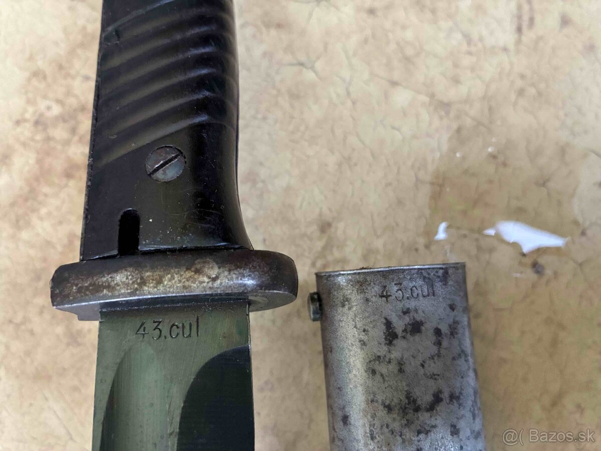 Nemecký bodák sčíslovaný - 7