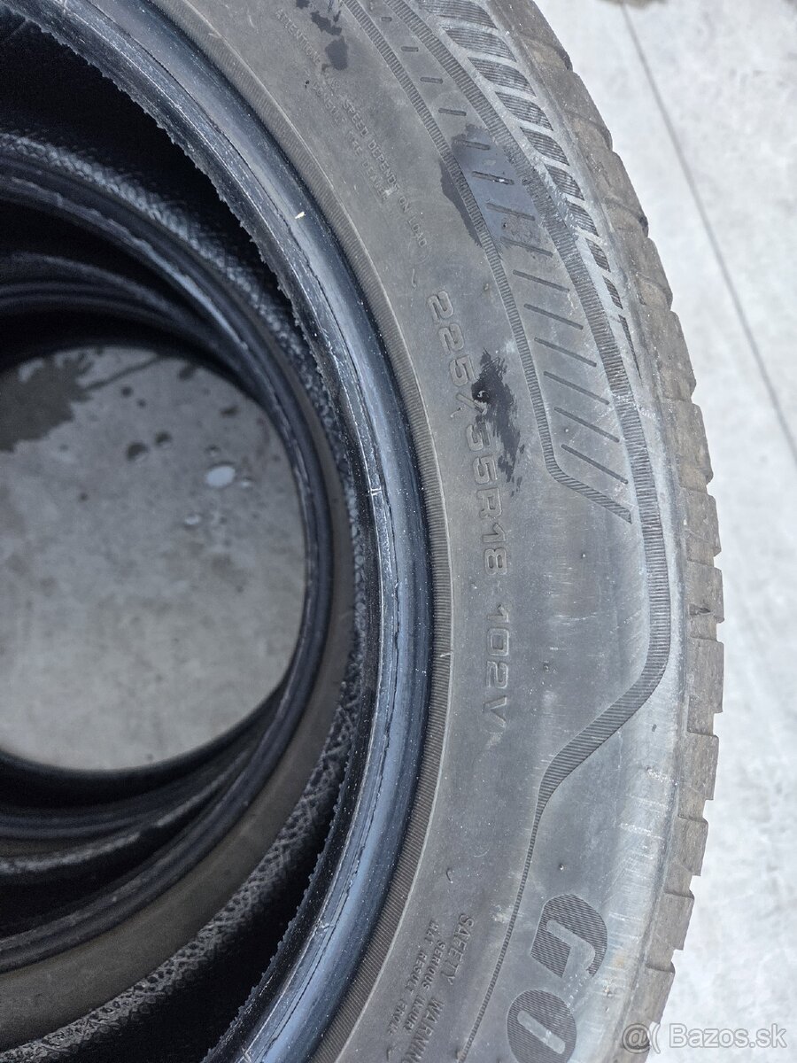 Goodyear vector 225/55r18 zimna - 7