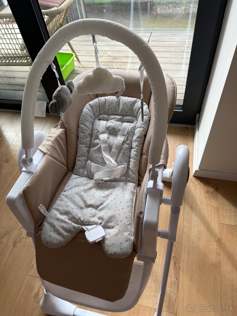 Kinderkraft tummie 2v1 stolička - 7