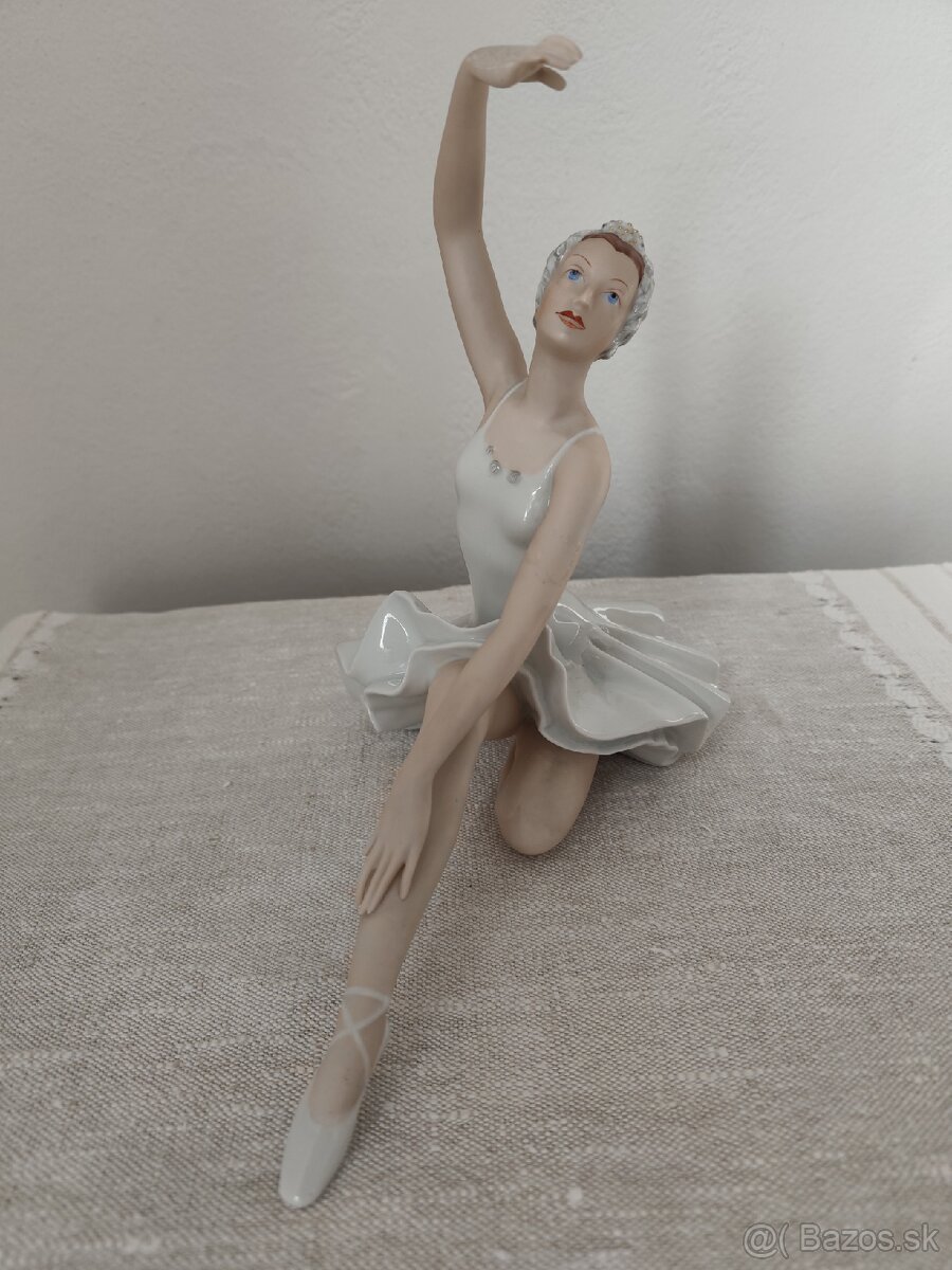 Royal dux baletka porcelánová soška - 7