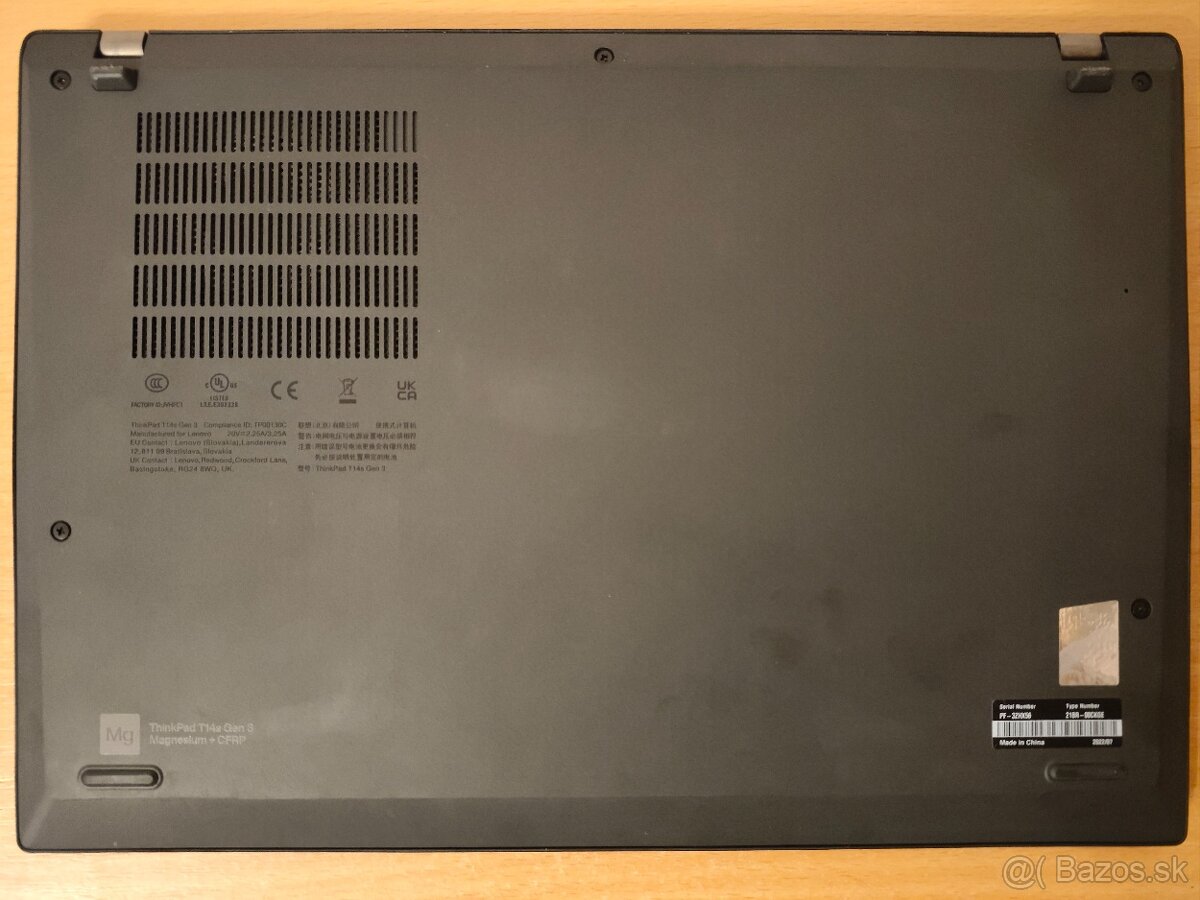 ThinkPad T14s Gen 3 | i5 • 8GB • 256GB SSD - 7