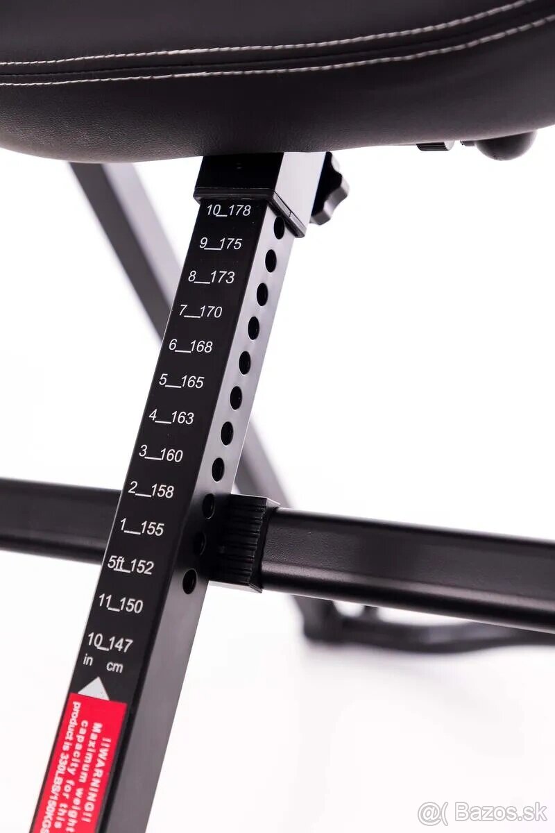 Inverzný stôl s funkciou vibračnej masáže a výhrevu - 7