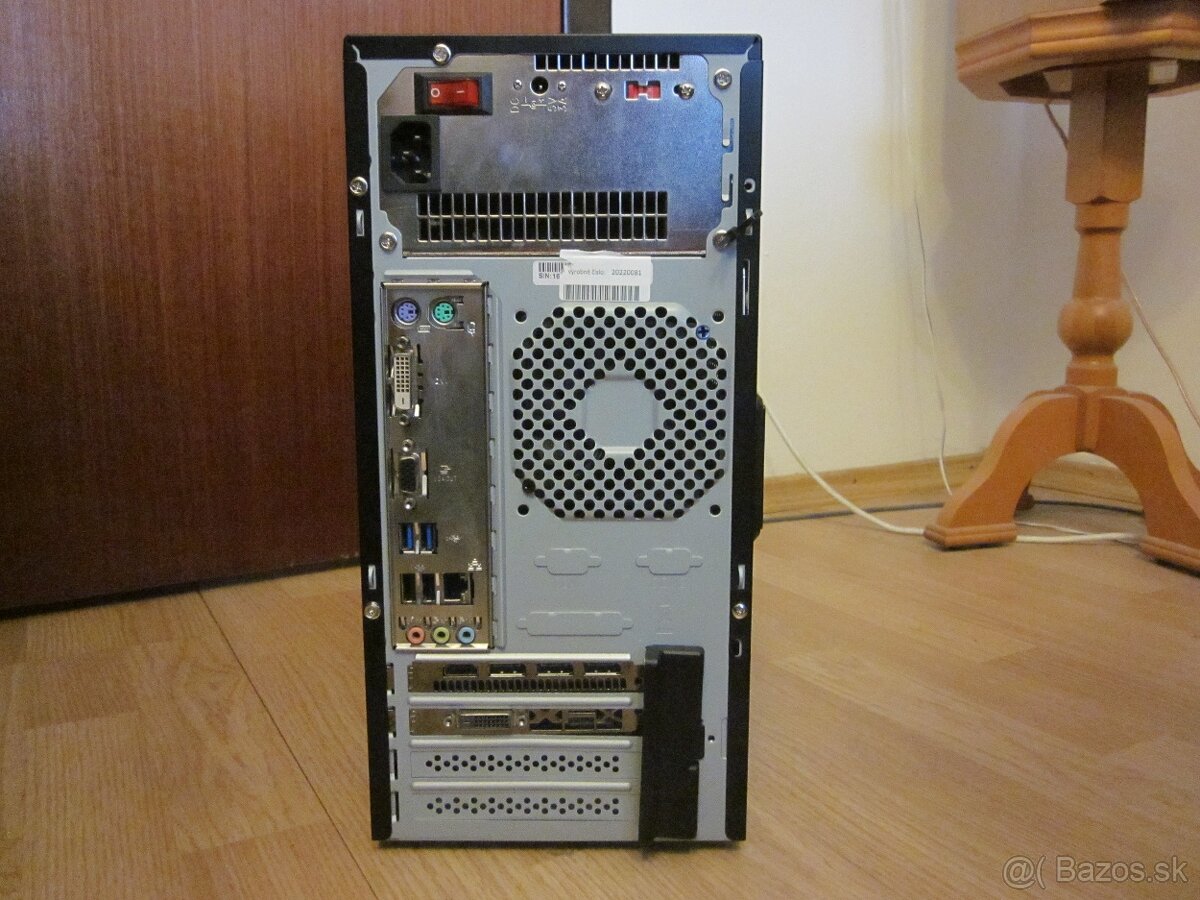 HERNÉ PC i3-8100,16 GB,256GB,500GB,RX-470 8GB - 7