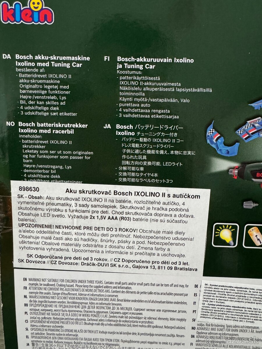 zn Bosch - Automechanik tining set, v 3r+ - 7