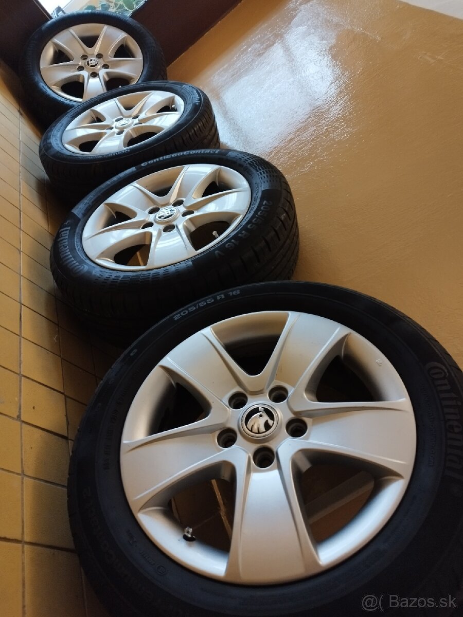 elektrony 5x112 r16 skoda octavia 2,3 - 7