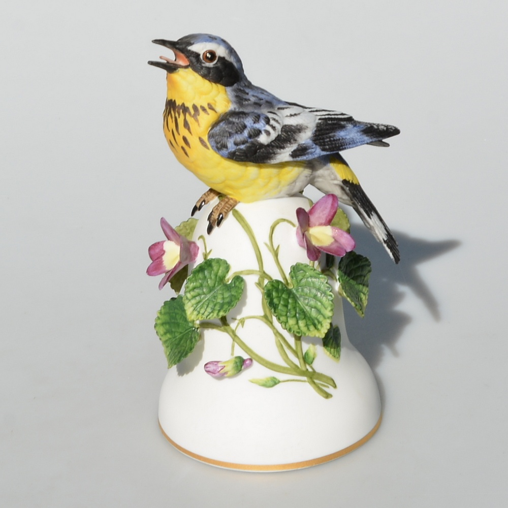 predané Veľké porcelánové zvončeky - Vtáčiky - 7