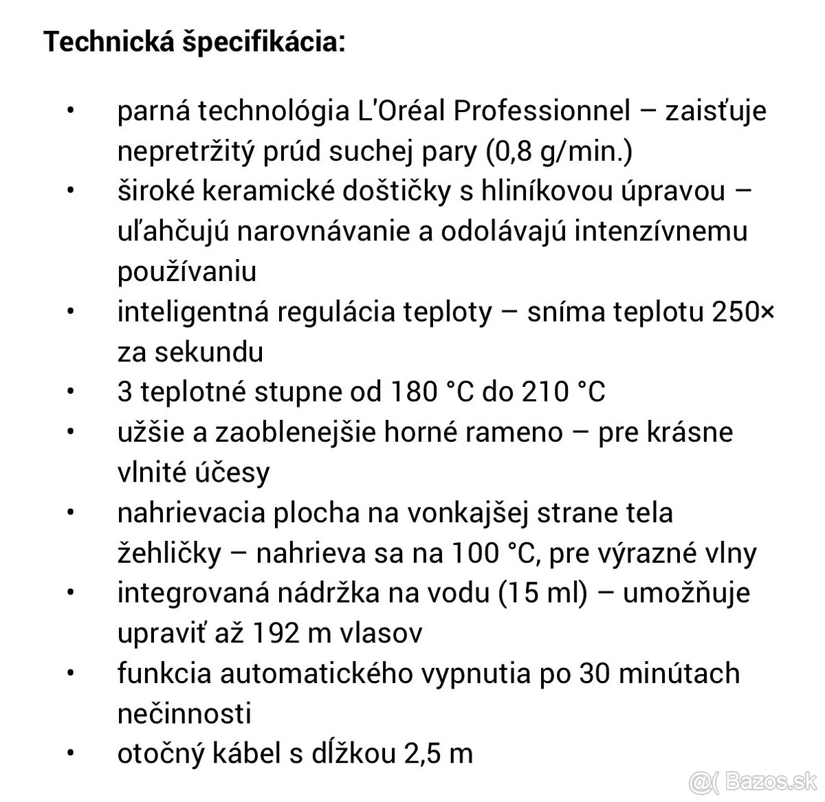 Loreal SteamPod 4 - žehlička na vlasy - 7