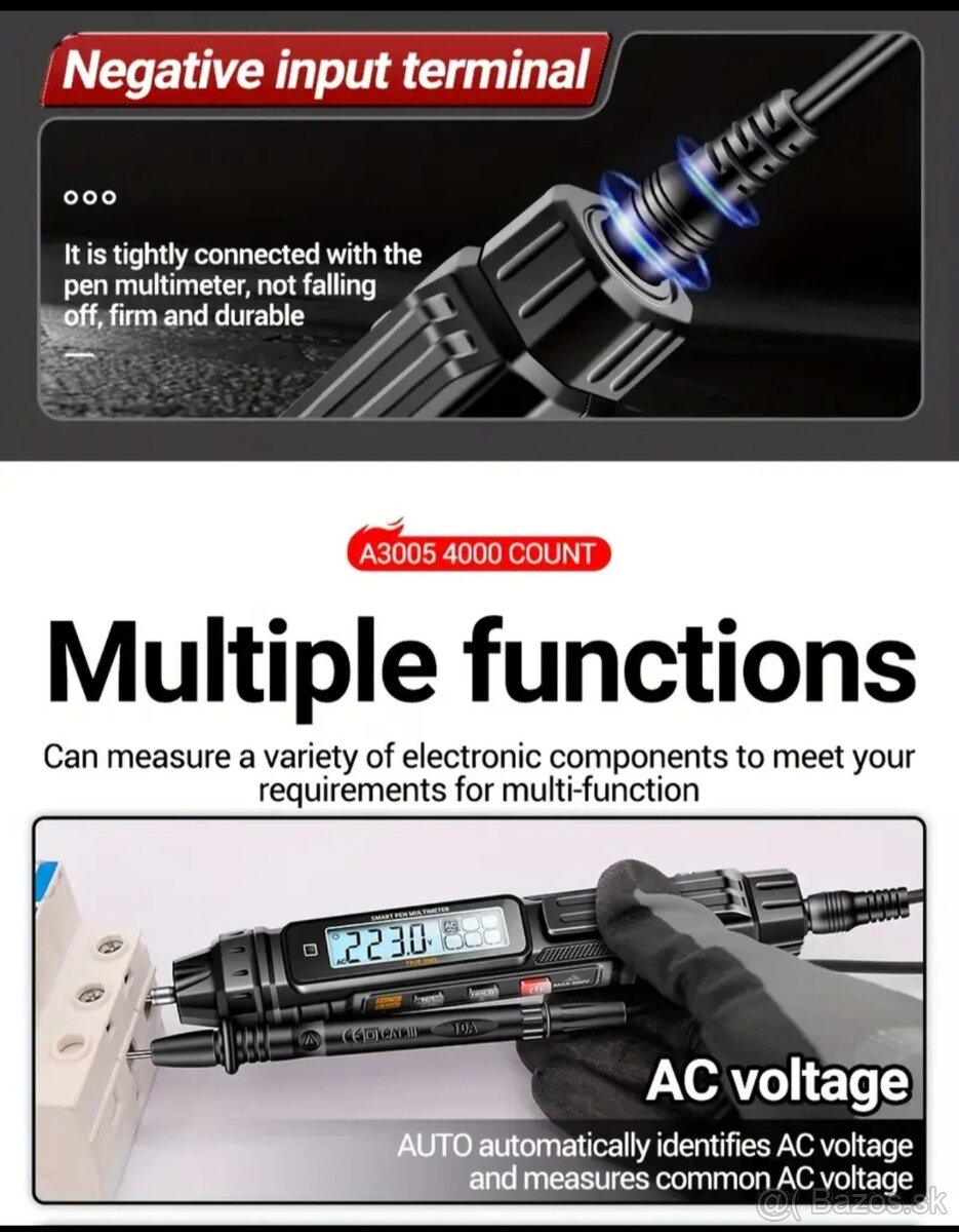 Predám nový digitálny multimeter - 7