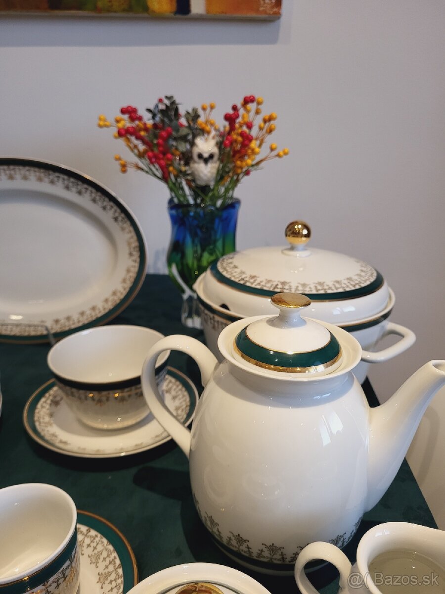 Porcelanová československá obedová sada - 7