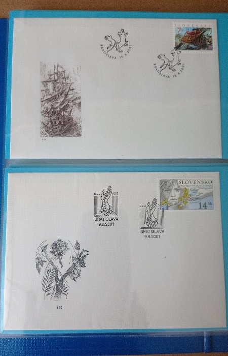 FDC Slovensko 2001 - 7