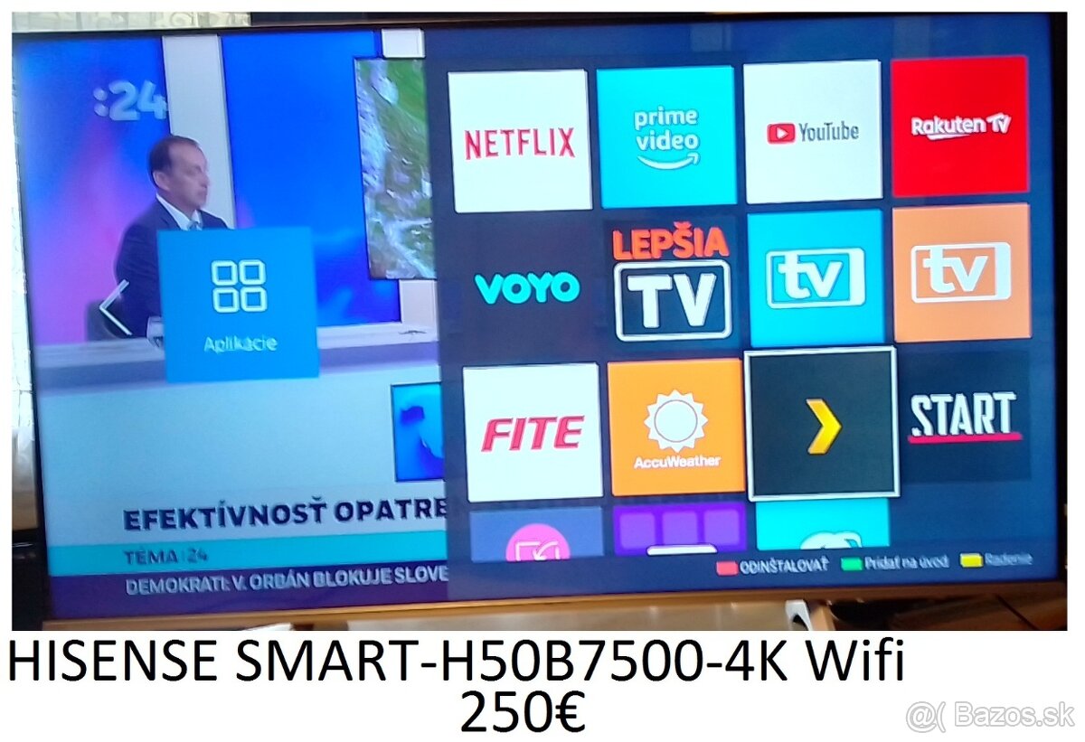 predám veľký Smart televízor LG-Wifi -152cm aj iné - 7