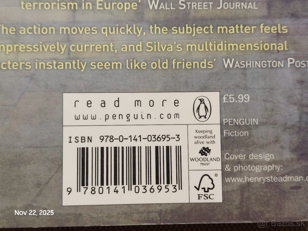 Daniel Silva 6 knih (Gabriel Allon seria) (ENG) - 7
