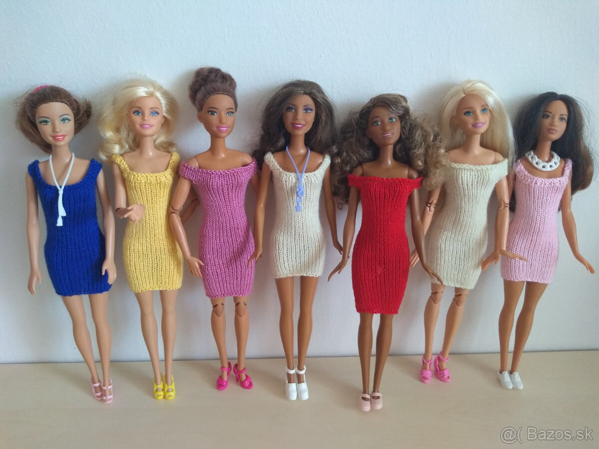 katáby šaty klobúky čiapky pre bábiky barbie ken stacie skip - 7