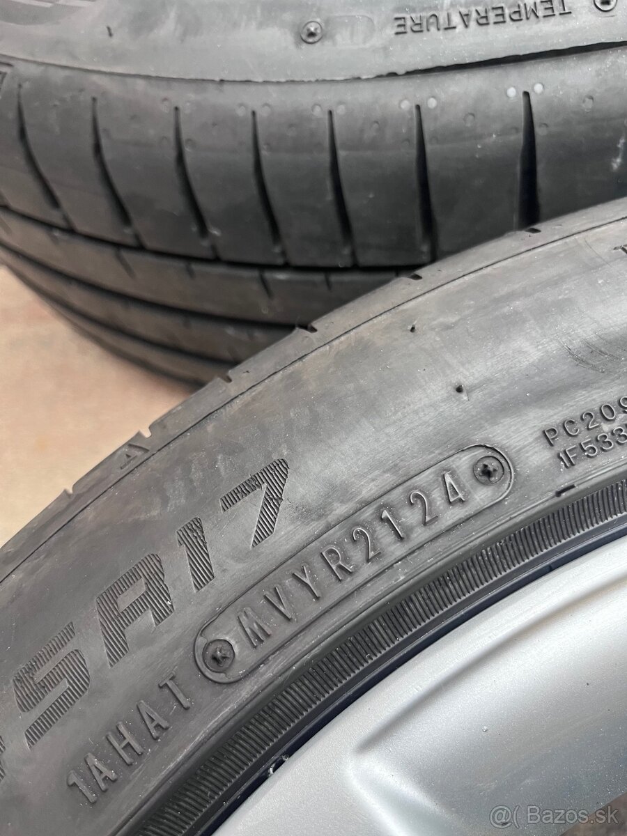 Originálne hliníkové disky Audi R17, 5x112 - 7