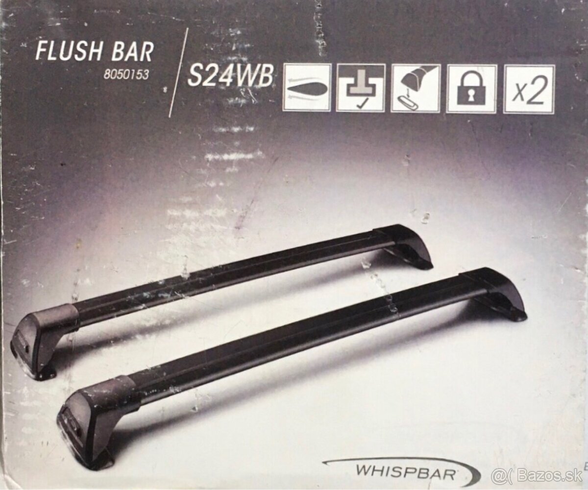 Strešné nosiče Yakima Flush Whispbar - 7