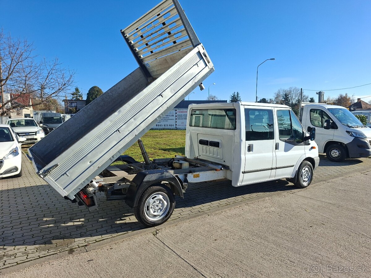 Ford Transit 2,2D- 92KW -7miest - 3stranný vyklápač - 7