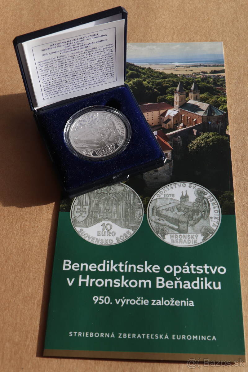 PREDAJ - PROOF strieborné zberateľské euro mince - 7