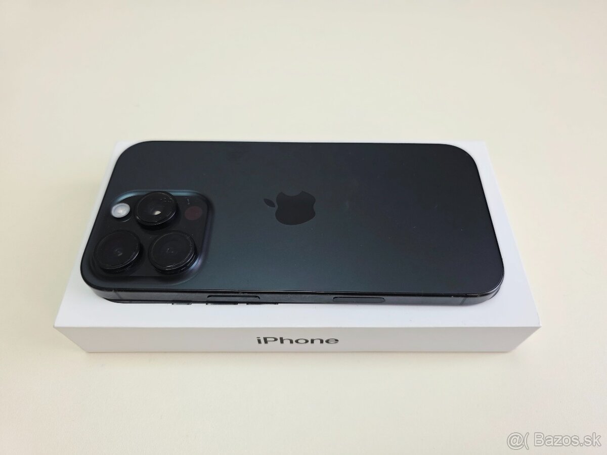 APPLE IPHONE 16 PRO 12GB BLACK TITANIUM ,BATERKA 100% - 7