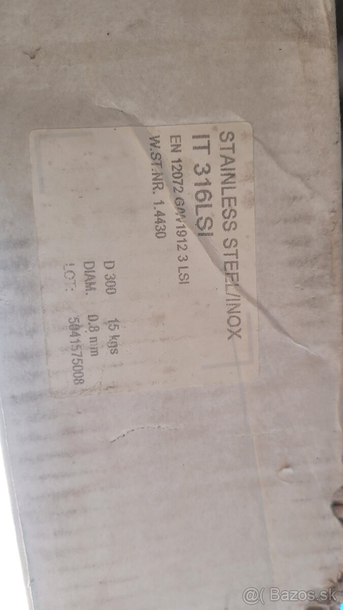 Zvárací drôt na nerez - 7