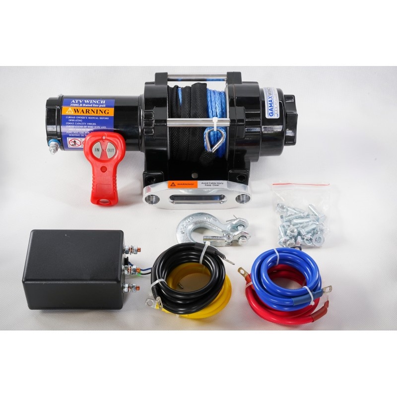 ATV GAMAX winch-3500 lbs - 7