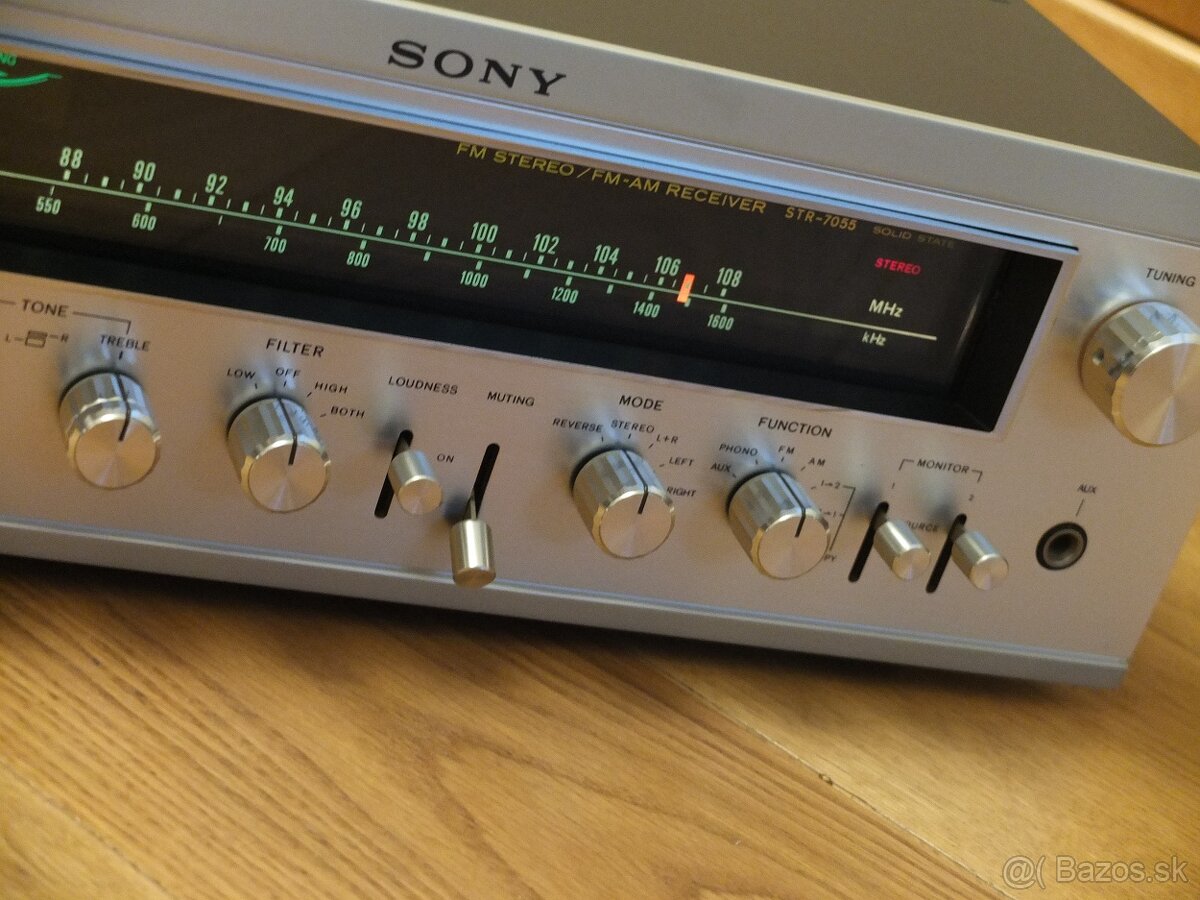 SONY STR-7055 FM/AM stereo přijímač (1972-76) - 7
