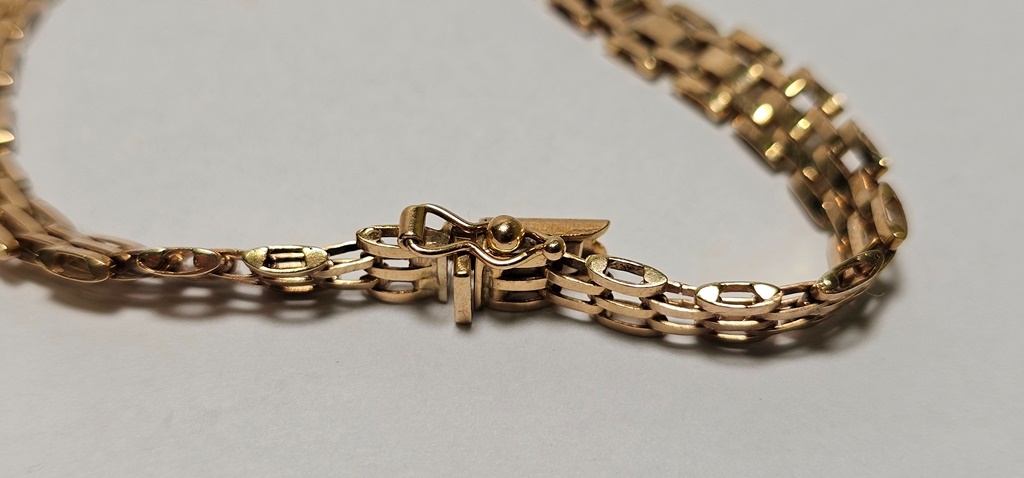 dámsky zlatý náramok 10,70g - 7
