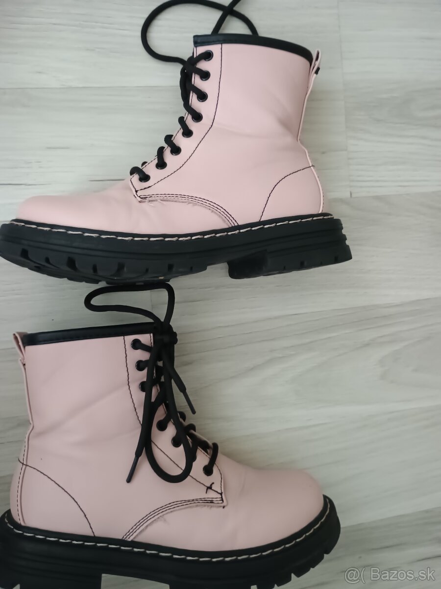 Vysoke snurovacie topanky DeeZee - 7