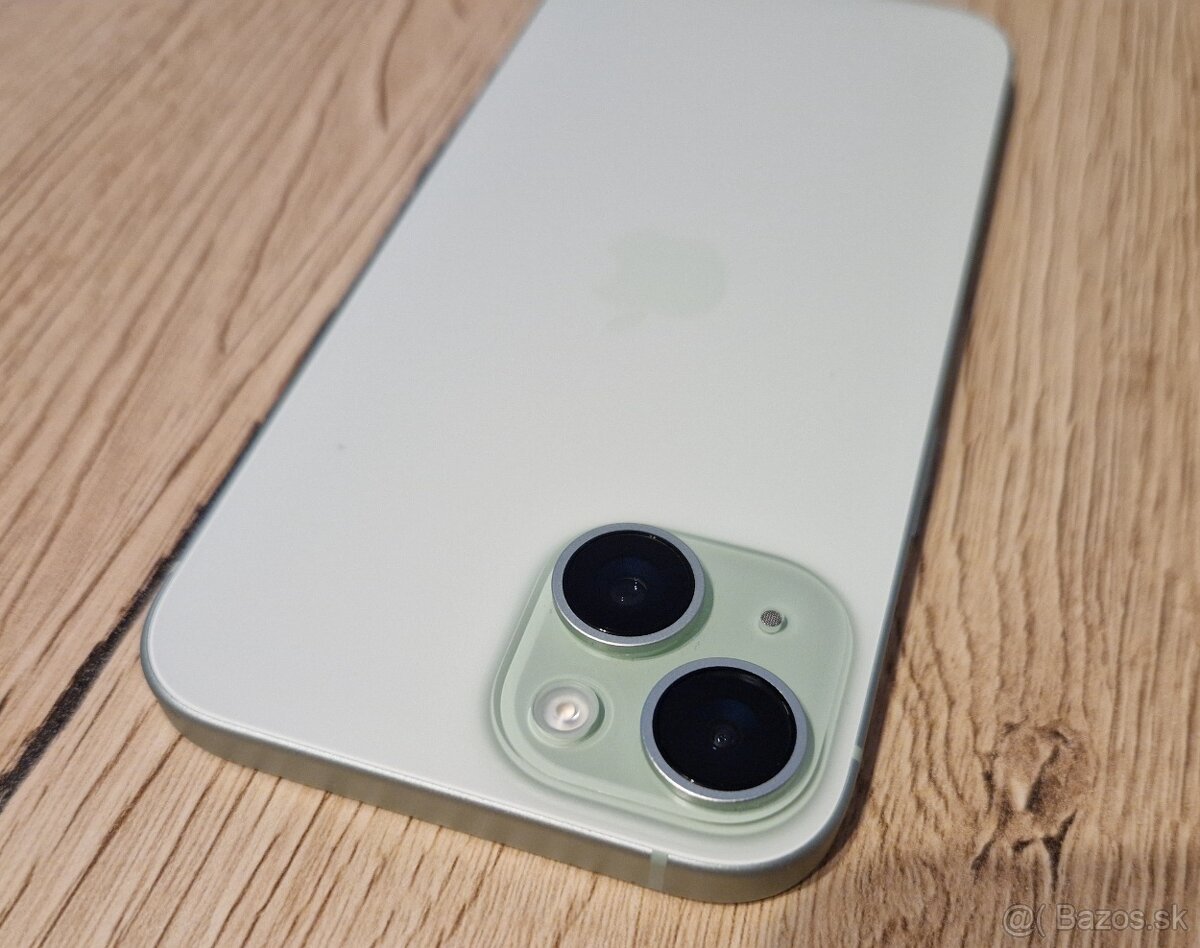 Apple iPhone 15 128gb zelený - 7