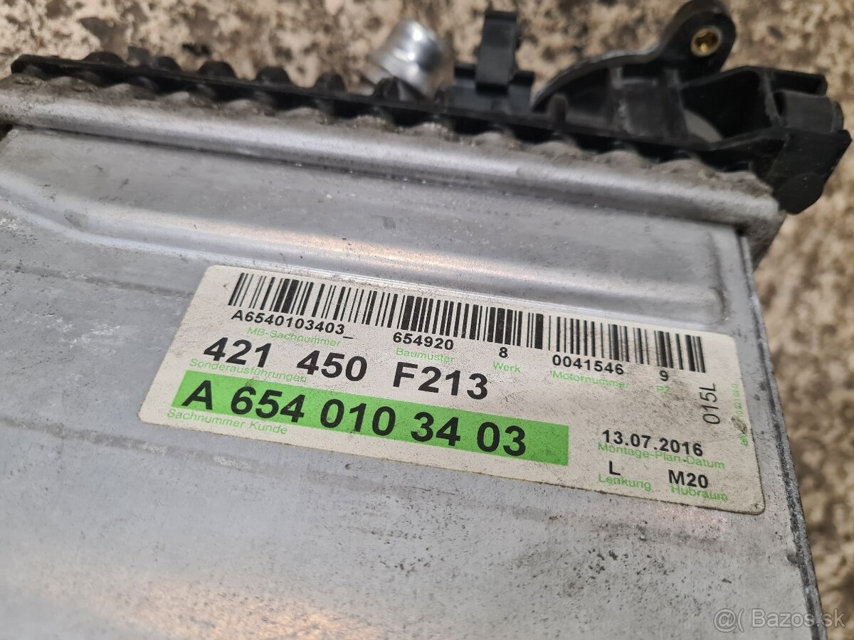 Hadice a intercooler Mercedes-Benz E220d 2017 - 7