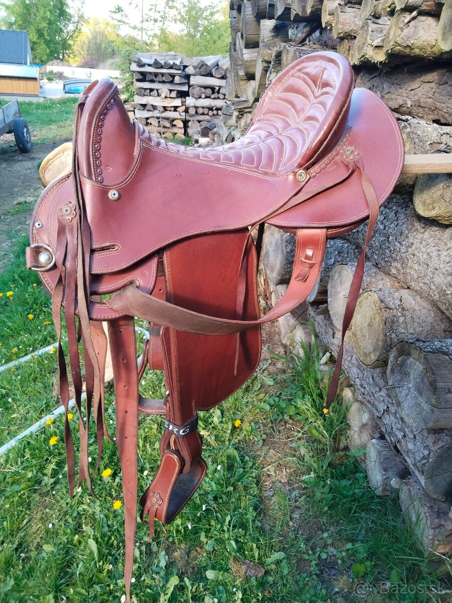 Westernové sedlo - 7