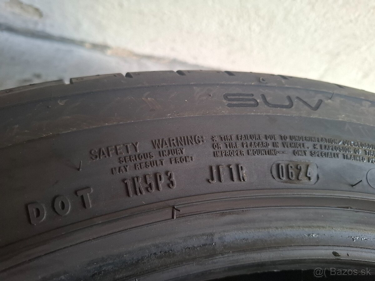 275/45 r21 letne pneumatiky Dunlop - 7