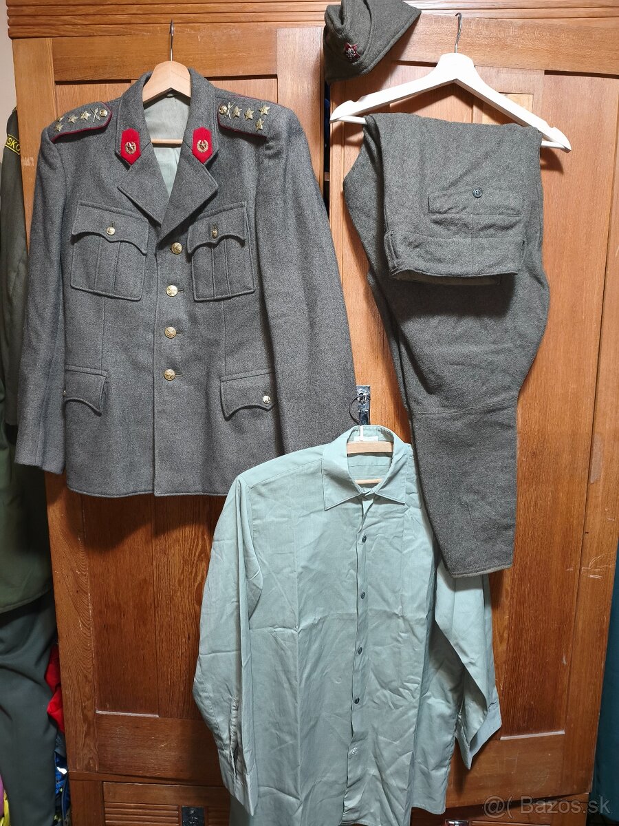 Vojenská uniforma "kopřivak-žihlavak" 50-60roky - 7
