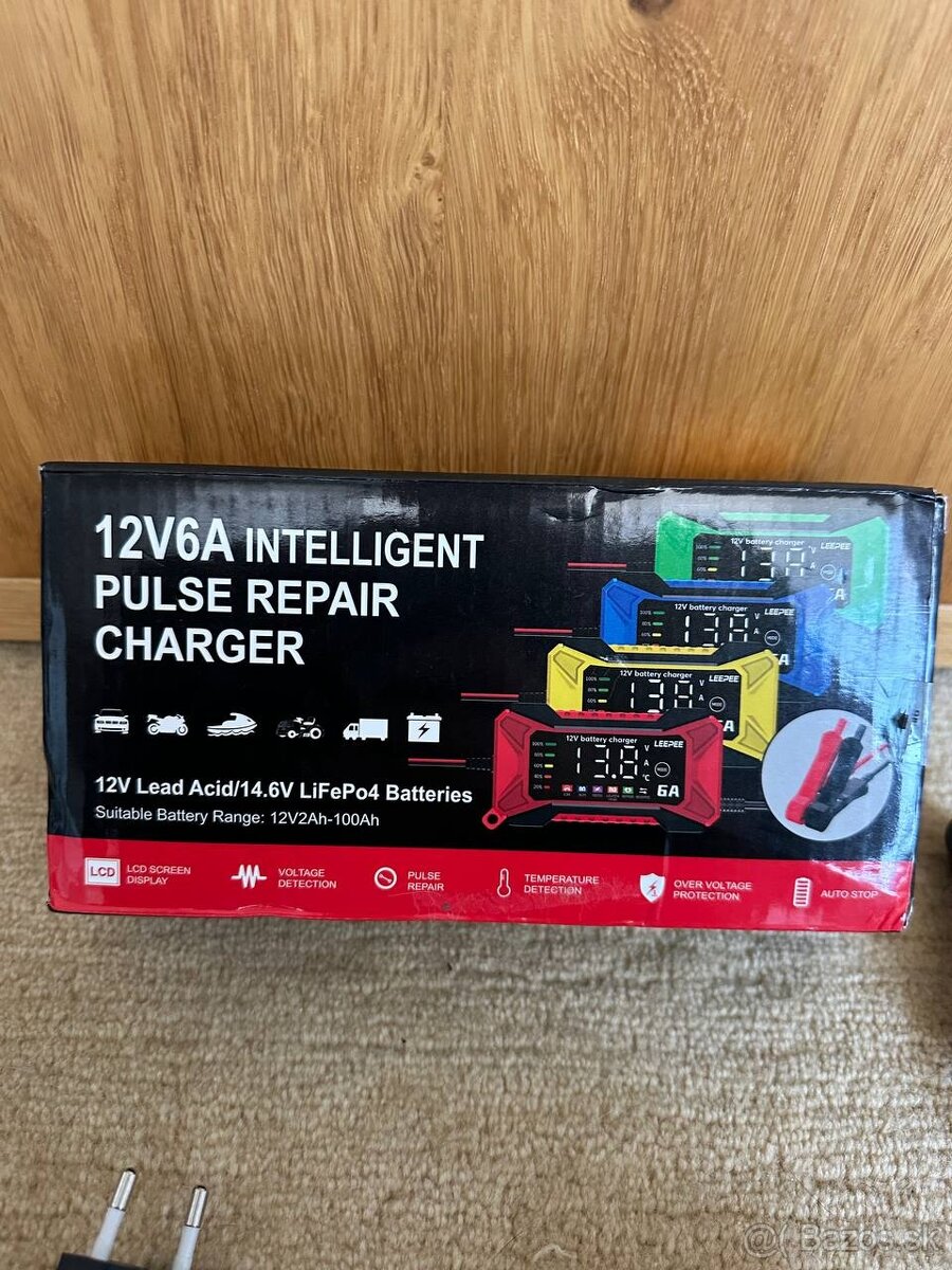 Nabíjačka na autobatériu 6 A (nová) - 7